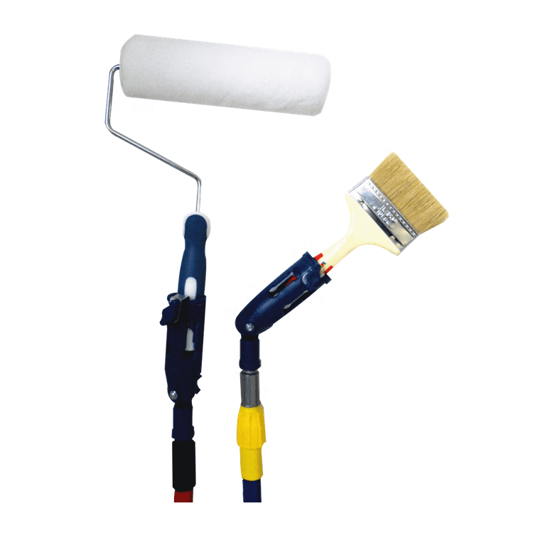 ลูกกลิ้งทาสีอเนกประสงค์ Strong Connect System Wall Brush Auxiliary Extension Rod Connector Painting Tool Holder Accessory