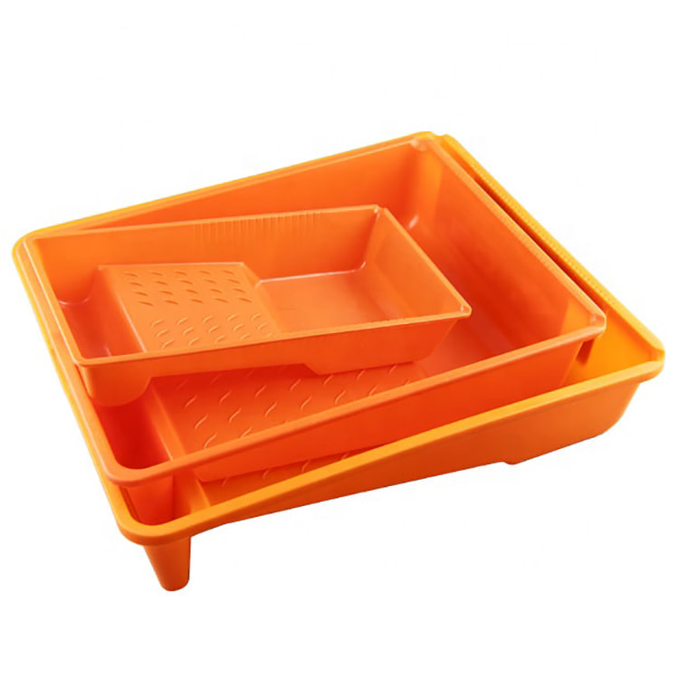 Deluxe Paint Roller Tray สำหรับแปรงทาสี Roller Tool วัสดุ PP สด Paint Container Painting Tray