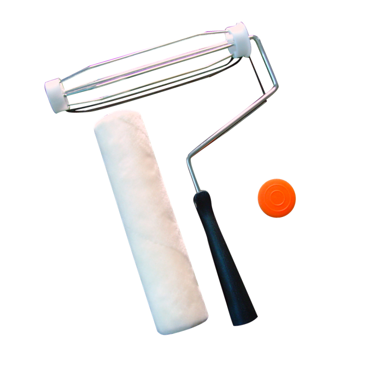 โรงงานขายส่ง Mohair Roller 230mm American Style Plastic Handle with End